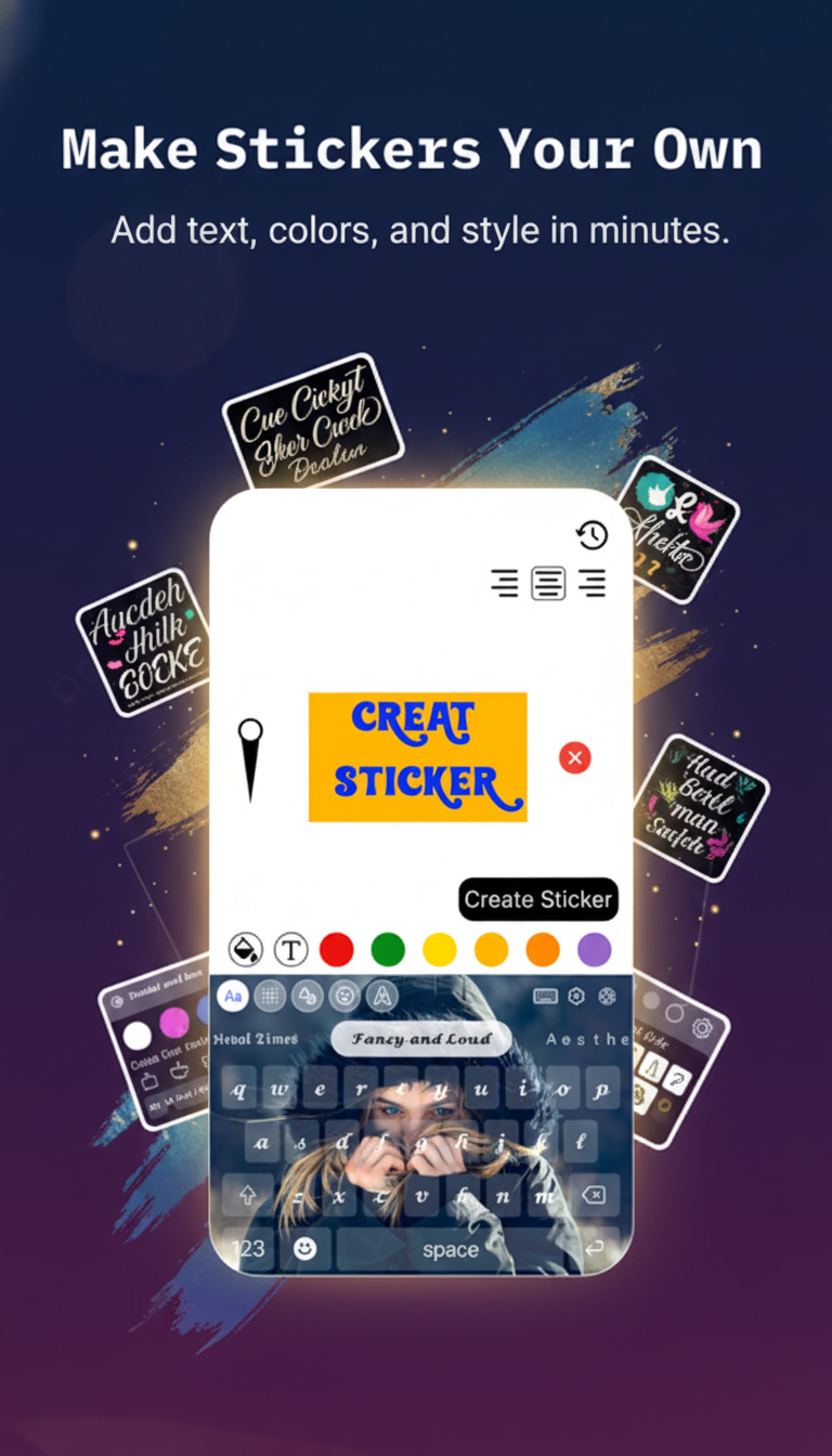 Fonts Keyboard - Cool Fonts screenshot 3
