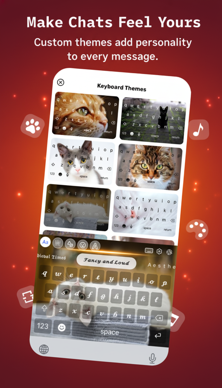 Fonts Keyboard - Cool Fonts screenshot 5