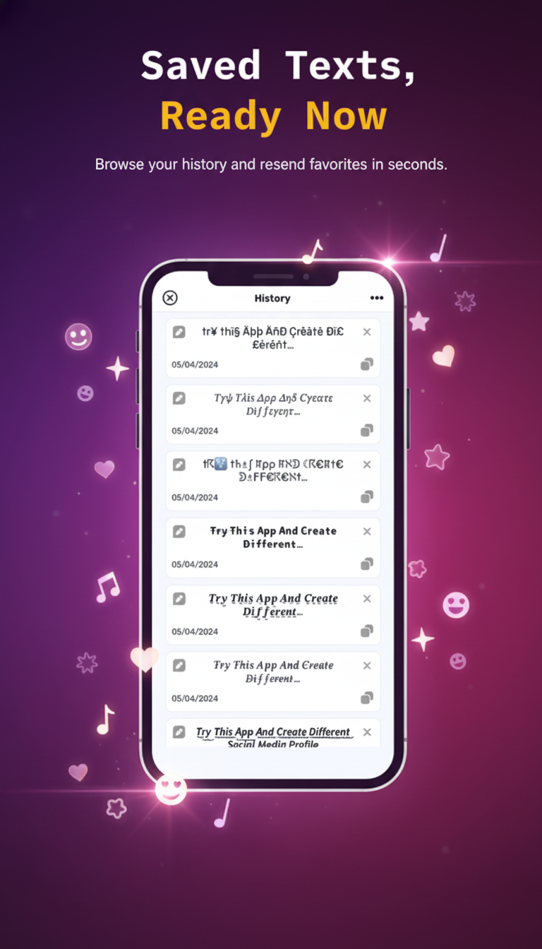Fonts Keyboard - Cool Fonts screenshot 9